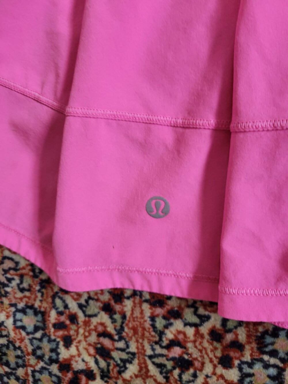 Lululemon Athletica Hot PInk Tennis Skirt/Skorts Size 8 - Picture 3 of 4